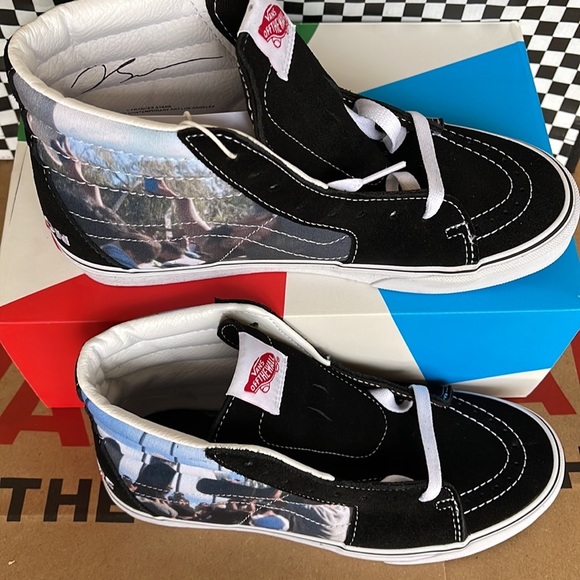 Vans Sk8-Hi Moca Frances Stark/Black Men’s sneakers - Picture 7 of 16